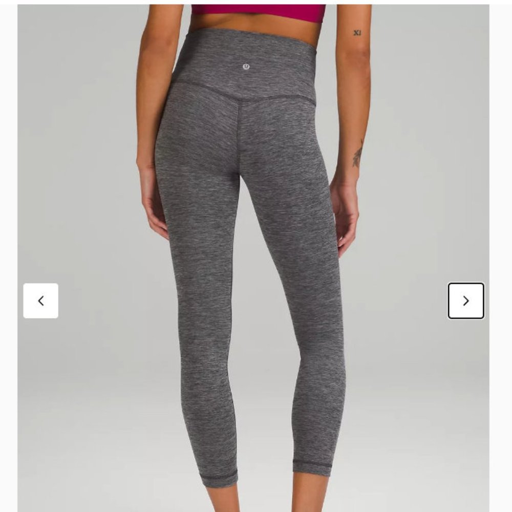 NWOT LULULEMON Align™ High-Rise Pant 25" Heather Gray